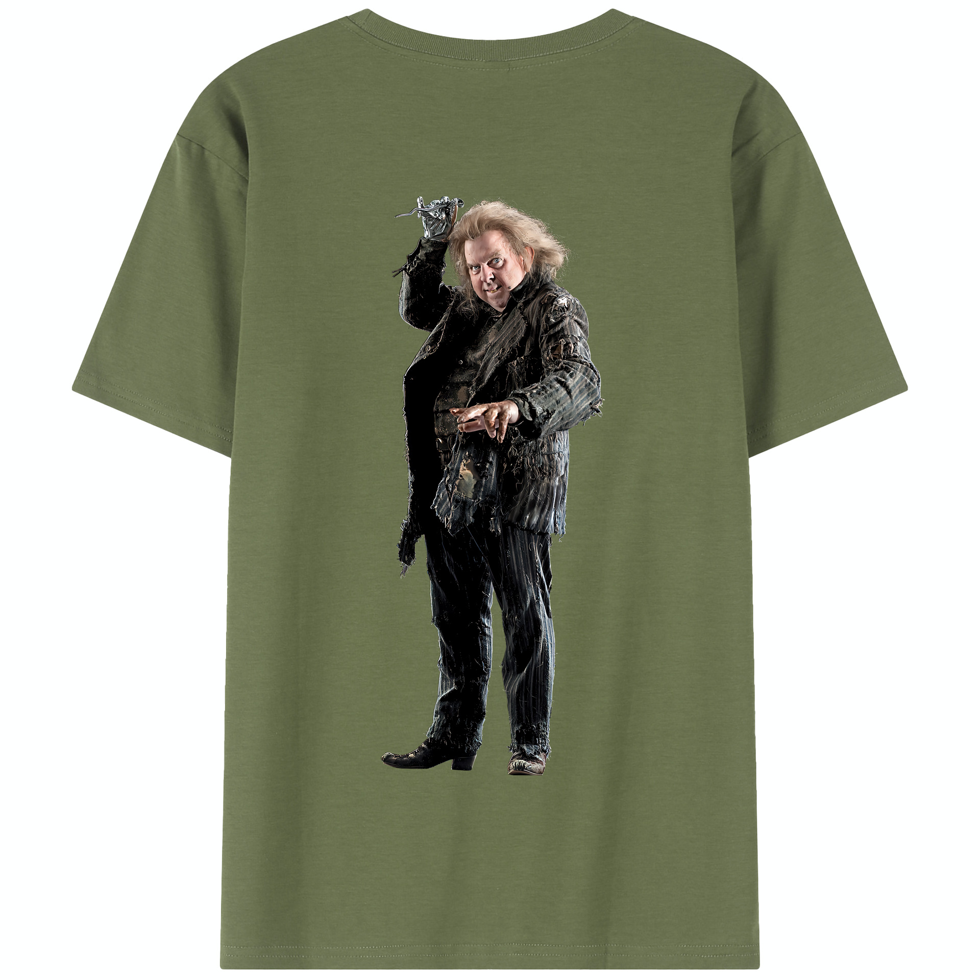 （画像用） Harry Potter ハリー・ポッターシリーズ 綿100％半袖Tシャツ（背面プリント）